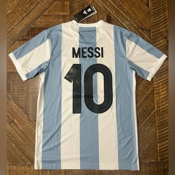 Lionel Messi #10 Argentina 50th Anniversary Home Jersey 24/25 - Picture 2 of 2